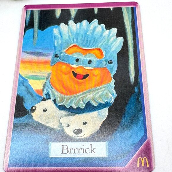 McDonalds Kerwin Frost McNugget Buddies 2023 Adult Happy Meal Toy Brrrick Darla - Picture 7 of 12